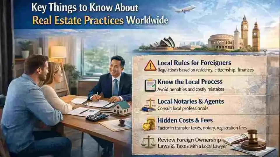 Key Things to Know About Real Estate Practices Worldwide