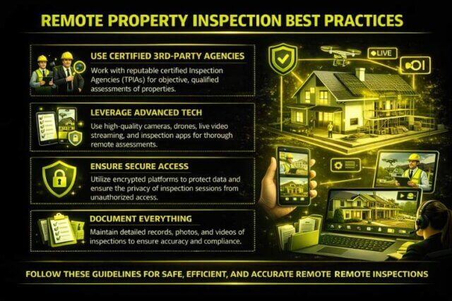 Remote Property Inspection Best Practices