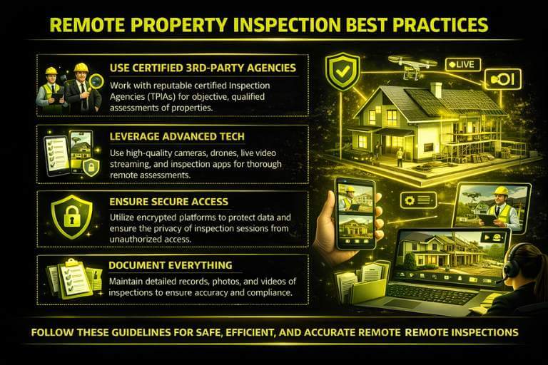 Remote Property Inspection Best Practices
