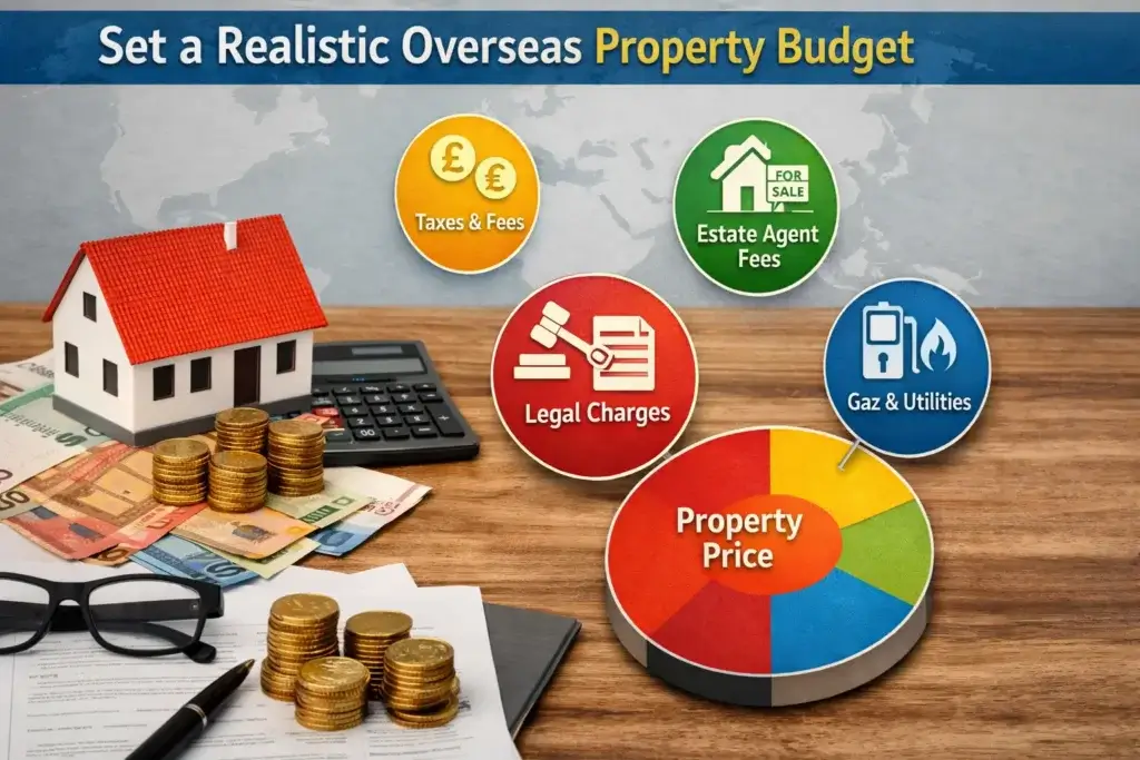 Set a realistic overseas property budget