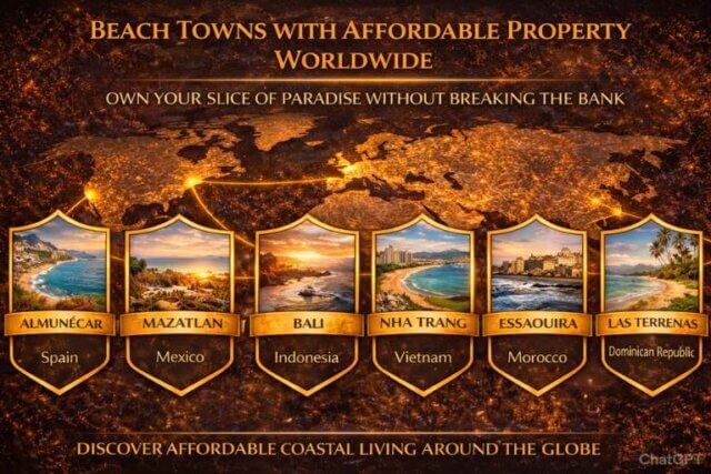 Beach Towns with Affordable Property Worldwide