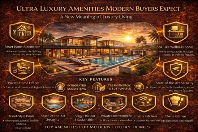 Ultra Luxury Amenities Modern Buyers Expect