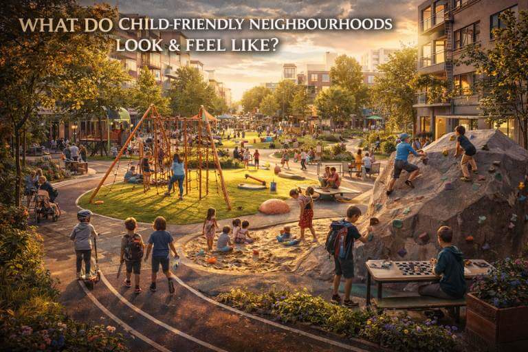 What do child-friendly neighbourhoods look and feel like
