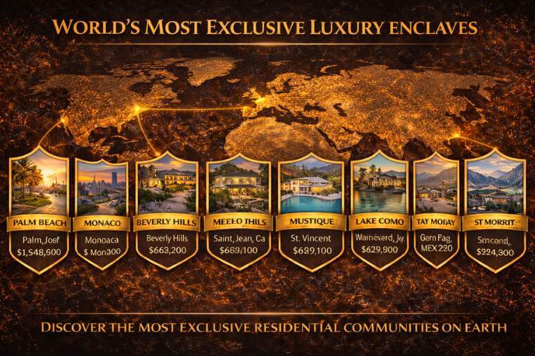 World's Most Exclusive Luxury Enclaves