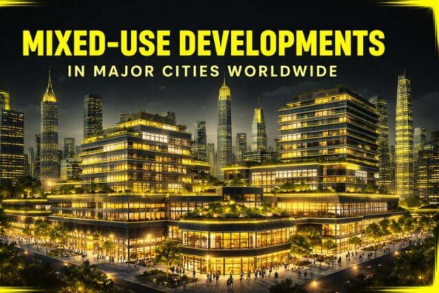 Mixed Use Developments in Major Cities Worldwide