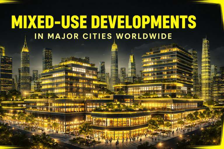 Mixed Use Developments in Major Cities Worldwide