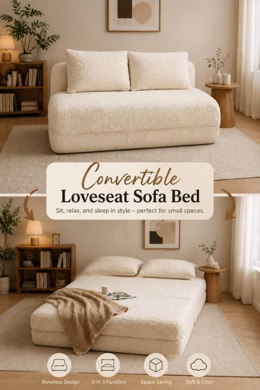 Erament-Loveseat-Boneless-Convertible-Sofa-Bed