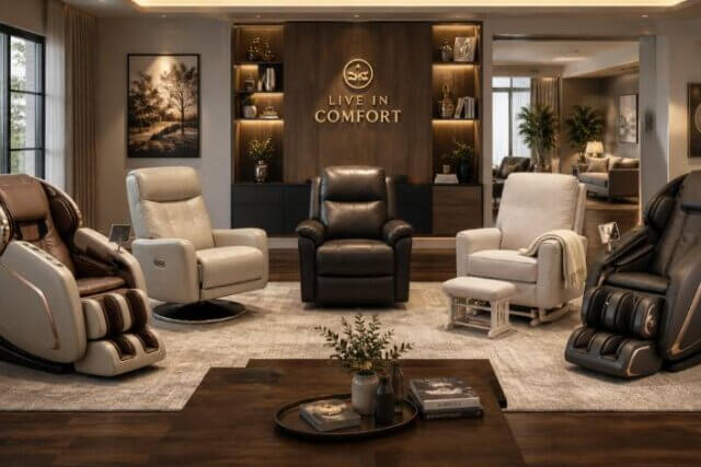 5 Best Recliner And Massage Chairs for Ultimate Home Comfort