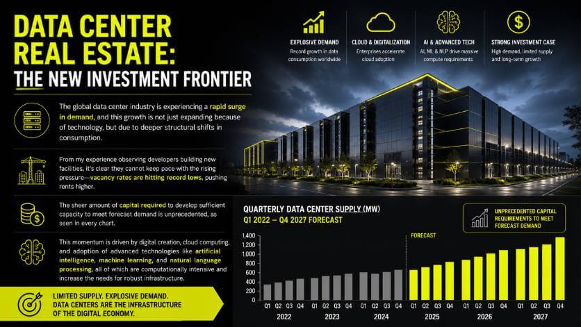 Data Center Real Estate The New Investment Frontier