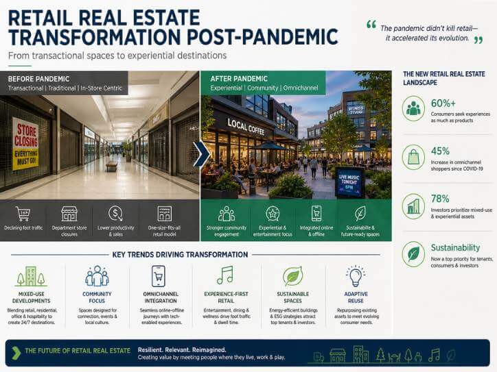 Retail Real Estate Transformation Post-Pandemic