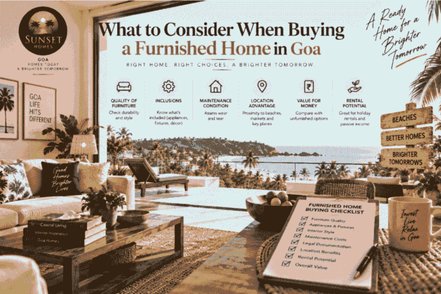 What to Consider When Buying a Furnished Home in Goa